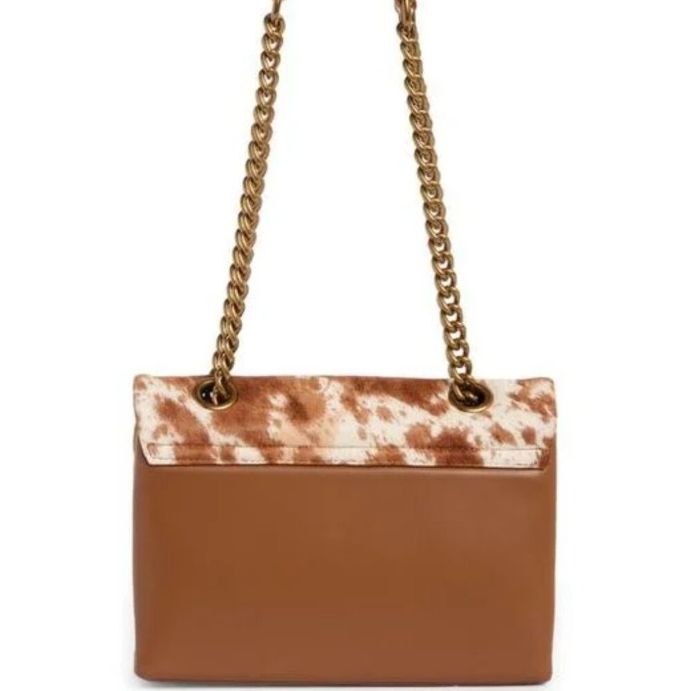Kurt Geiger Brixton Genuine Calf Hair Shoulder Bag - Picture 2 of 5